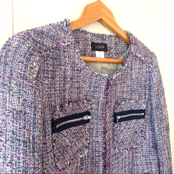 J.Crew Multicoloured Tweed Blazer - Picture 3 of 6